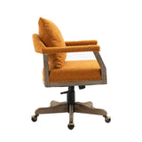 ZUN COOLMORE Computer Chair Office Chair Adjustable Swivel Chair Fabric Seat Home Study Chair W395121396