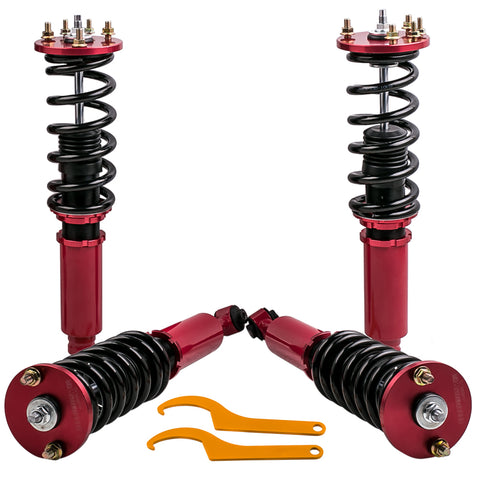 ZUN Coilover Kits For Honda Accord LX EX DX SE 98-02 Acura TL CL 99-03 Height Adj. 72322964