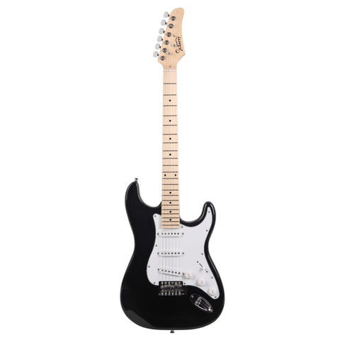 ZUN GST Maple Fingerboard Electric Guitar Bag Shoulder Strap Pick Whammy 77846824