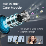 ZUN Hair Blow Dryer, Ionic Hair Dryer with Hair Care Module, Professional Hairdryer High-Speed 110, 000 32279158