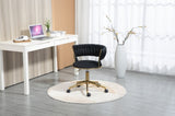 ZUN COOLMORE Home Office Desk Chair, Vanity Chair, Modern Adjustable Home Computer Executive Chair W153983581