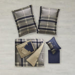 ZUN Plaid Comforter Set with Bed Sheets B03595829