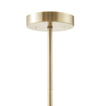 ZUN 6-light Ombre Glass Globe Chandelier B03596554