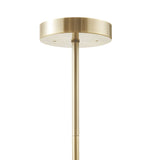 ZUN 6-light Ombre Glass Globe Chandelier B03596554