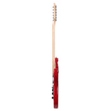 ZUN GST Stylish Electric Guitar Kit with Black Pickguard Red 12323602