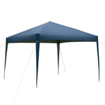 ZUN 3x 3m Practical Waterproof Right-Angle Folding Tent Blue 72965442