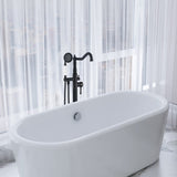 ZUN Freestanding Bathtub Faucet with Hand Shower W1533125003