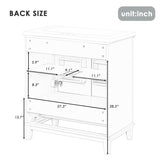 ZUN 30" Bathroom Vanity without Sink, Base Only, Multi-functional Bathroom Cabinet with Doors and WF306250AAE