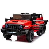 ZUN 24V Ride On Car for Kids Battery Powered Ride On 4WD Toys with Remote Control,Parents Can Assist in W1396128716