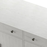 ZUN Flavien 58'' Wide 2 Drawer Sideboard-PEBBLE W1137123222