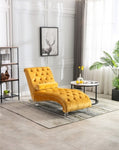 ZUN COOMORE Leisure concubine sofa with acrylic feet W39538680