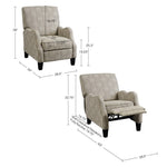 ZUN Push Back Recliner B03548631