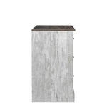 ZUN Modern simple three - layer chest of drawers W33156026