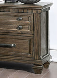 ZUN Bedroom Furniture Contemporary Look Unique Wooden Nightstand Drawers Bed Side Table HSESF00F5461