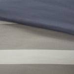 ZUN Striped Comforter Set with Bed Sheets B03595906