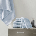 ZUN Cotton 6 Piece Bath Towel Set B03599349