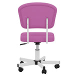 ZUN Mesh Task Chair Plush Cushion, Armless Desk Chair Home Office Adjustable Swivel Rolling Task W2181P164912