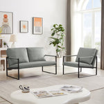 ZUN Lounge, living room, office or the reception area PVC leather accent arm chair with Extra thick W1359130154