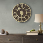 ZUN 23.6" Wood Wall Clock B03598872