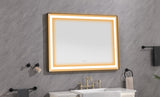 ZUN 48*36 LED Lighted Bathroom Wall Mounted Mirror with High Lumen+Anti-Fog Separately Control W1272114897