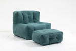 ZUN Fluffy bean bag chair, comfortable bean bag for adults and children, super soft lazy sofa chair with W1996131226