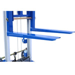 ZUN Fixed Straddle Hand Winch Lift Truck, 34.6" Length, 24.8" Width, 66.9" Height, 500 lbs Capacity W46594435