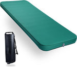 ZUN 4inch Self-Inflating Sleeping Pad for Camping, Outdoor Large 80”×30” Thick Memory Foam Pads Portable 57108837