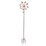 ZUN Wrought Iron Windmill-LED Light Petal Shape 24980115