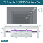 ZUN FashionTVstandTVcabinet,EntertainmentCenter,TVstationTV console,media console,with LEDlight W67933541