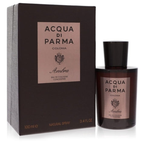 Acqua Di Parma Colonia Ambra by Acqua Di Parma Eau De Cologne Concentrate Spray 3.3 oz for Men FX-526697