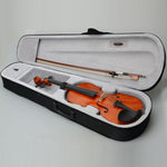 ZUN 15" Acoustic Viola Case Bow Rosin Nature Color 74437780