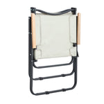 ZUN 2-piece Folding Outdoor Chair for Indoor, Outdoor Camping, Picnics, Beach,Backyard, BBQ, Party, W24190812
