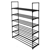 ZUN 6 Tiers Shoe Rack Shoe Tower Shelf Storage Organizer For Bedroom, Entryway, Hallway, and Closet 37112785