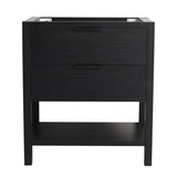ZUN 30 Inch Bathroom Vanity Plywood With 2 Drawers -BVB01030BCT W999134149
