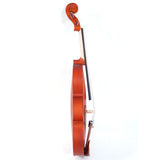 ZUN GV101 3/4 Acoustic Matt Violin Case Bow Rosin Strings Shoulder Rest 76515328
