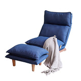 ZUN Lazy sofa balcony leisure chair bedroom sofa chair foldable reclining chair leisure single sofa W24425425