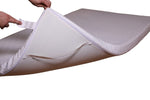 ZUN White Full Size Topper 3 Inch, CertiPUR-US® Certified Foam Topper Full, Full B073102109