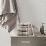 ZUN Cotton 6 Piece Bath Towel Set B03599323