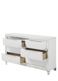 ZUN ACME Tarian Dresser, Pearl White Finish BD02320
