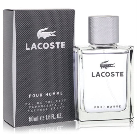 Lacoste Pour Homme by Lacoste Eau De Toilette Spray 1.6 oz for Men FX-403504