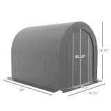 ZUN Outdoor Storage Tent 66376629