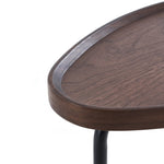 ZUN Walnut Accent End Table W1978120439