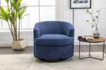 ZUN COOLMORE Swivel Chair, Comfy Round Accent Sofa Chair for Living Room, 360 Degree Swivel W395102564