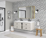 ZUN 60 x 36Inch LED Mirror Bathroom Vanity Mirror with Back Light, Wall Mount Anti-Fog Memory Large W1272103520