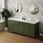 ZUN Vanity Sink Combo featuring a Marble Countertop, Bathroom Sink Cabinet, and Home Decor Bathroom W1573121484