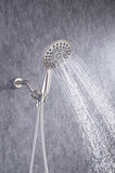 ZUN Linden 17 Series Dual-Function Shower Faucet, Shower Trim Kit with 4-Spray In2ition 2-in-1 Dual Hand W1194140500