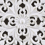 ZUN 3D Embellished Linen Canvas 3 Piece Wall Art B03598845