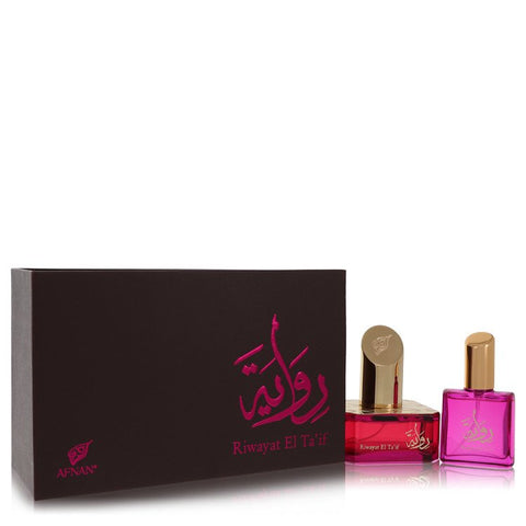 Riwayat El Ta'if by Afnan Eau De Parfum Spray + Free .67 oz Travel EDP Spray 1.7 oz for Women FX-541124