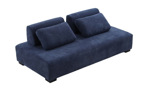 ZUN Morden Sofa Minimalist Modular Sofa Sofadaybed Ideal for living, family, bedroom, and guest W87663988