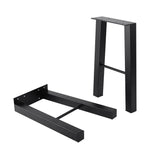 ZUN 2PCS/SET 16in Modern Table Legs Heavy Duty DIY Iron Bench Legs Chair Bench Legs 37037173